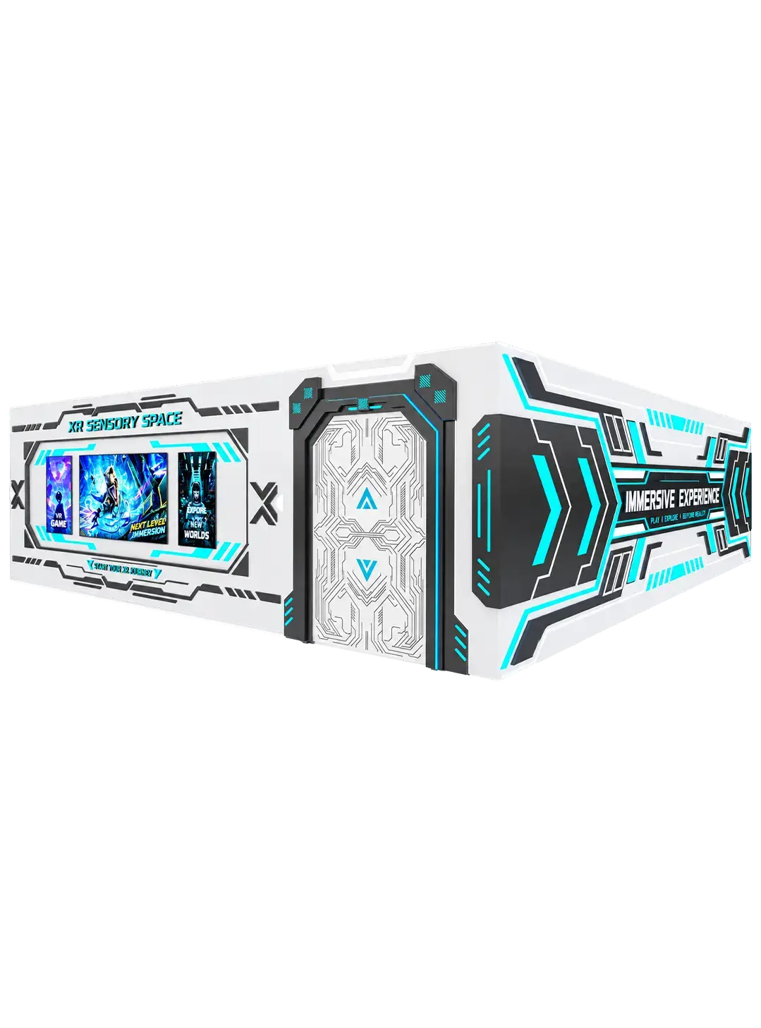 XR Omni-Sensing VR Space multiplayer immersive interactive experience and amusement equipment by wowflycinema